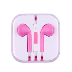 Headset voor Apple iPhone Oordopjes 3.5mm Audiojack Oortjes Roze
