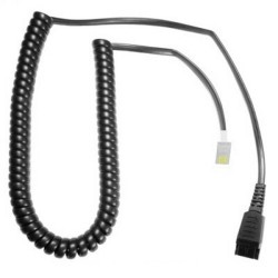 Imtradex AK-1 PS PLX-QD Telefoonheadset kabel Zwart