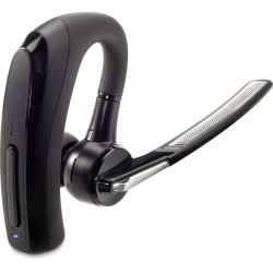 Sygonix Connect SC-WE-500 In Ear headset Bluetooth Mobiele telefoon Mono Zwart Microfoon uitschakelbaar (mute), Volumeregeling