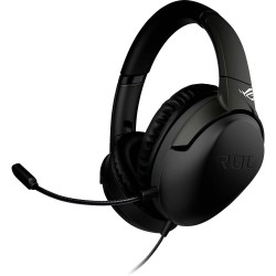 Asus ROG Strix Go Over Ear headset Kabel Gamen Stereo Zwart Ruisonderdrukking (microfoon), Noise Cancelling Volumeregeling, Microfoon uitschakelbaar (mute),