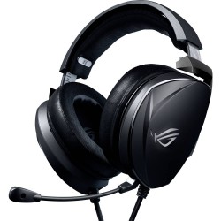 Asus ROG Theta Electret Over Ear headset Kabel Gamen Stereo Zwart Microfoon uitschakelbaar (mute)