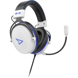 Steelplay HP52 Over Ear headset Kabel Gamen Stereo Wit/zwart Volumeregeling, Microfoon uitschakelbaar (mute)