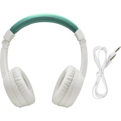 Timio TIMIO Kinder-Kopfhörer On Ear koptelefoon Kabel Kinderen Wit