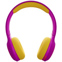Tiger Media tigerbuddies On Ear koptelefoon Bluetooth, Kabel Kinderen Stereo Crazy Pink Volumebegrenzing, Volumeregeling, Vouwbaar