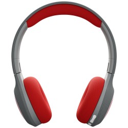 Tiger Media tigerbuddies On Ear koptelefoon Bluetooth, Kabel Kinderen Happy Red Volumebegrenzing, Volumeregeling, Vouwbaar