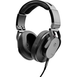 Austrian Audio Hi-X55 Over Ear koptelefoon Kabel HiFi Stereo Zwart/zilver