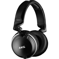 AKG Harman K182 Over Ear koptelefoon Kabel Studio Zwart Vouwbaar