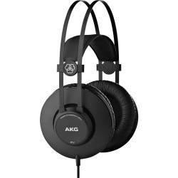 AKG Harman K52 Over Ear koptelefoon Kabel Studio Zwart