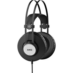 AKG Harman K72 Over Ear koptelefoon Kabel Studio Zwart, Zilver