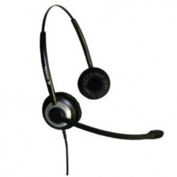 Imtradex On Ear headset Kabel Telefoon Zwart