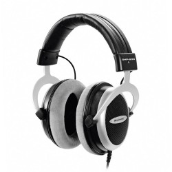Omnitronic SHP-600 Over Ear koptelefoon Kabel Zwart