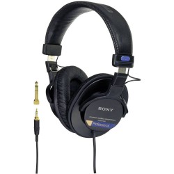 Sony MDR-7506 Over Ear koptelefoon Kabel Studio Zwart