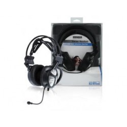 KÃ¶nig Cmp-headset170 Stereo Headset met Usb & Basvibratiefunctie